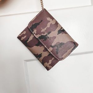 Camo card holder wallet